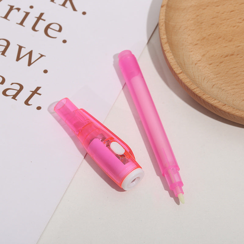 UV Light Magic Invisible Ink Pen Flat Head 13cm Novelty Toy 4