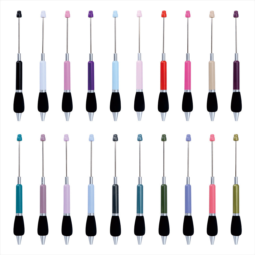 Creative DIY Comfortable Grip Sponge Sheath Beadable Ballpoint Pens