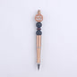 Milk Bottle Silicone Beaded Pens Handmade Office School Supplies 20