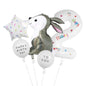 Easter Bunny Foil Balloon Set Party Decoration 5