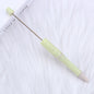 Environmentally Friendly ABS Wheat Straw Beadable Ballpoint Pens DIY Craft Supplies 5