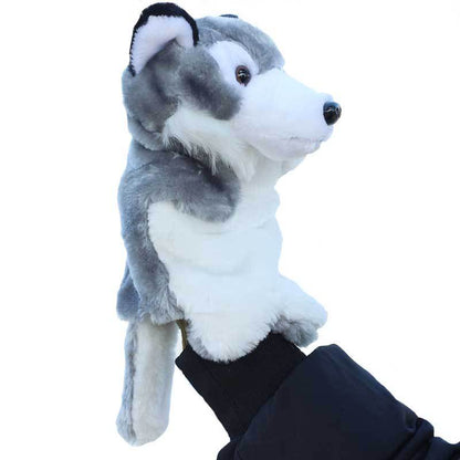 Plush Animal Hand Puppets Pretend Play Toy 25cm 3