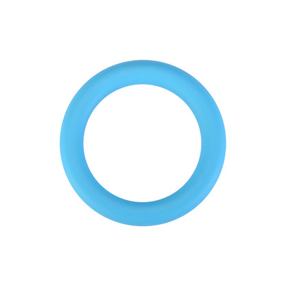 65mm Silicone Beads Solid Color Round Rings 3
