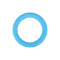 65mm Silicone Beads Solid Color Round Rings 3