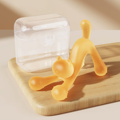 Silicone Kitten Shaped Teething Toy for Baby 12