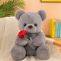Rose Bear Plush Toy Valentine Teddy Bear Gift 25cm 35cm 45cm 9