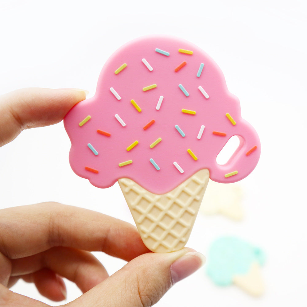 Silicone Baby Teething Toys Snack Shape Set 10 Pcs 3