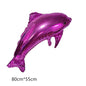 Marine Fish Foil Balloon Set Party Decoration 5pcs 24