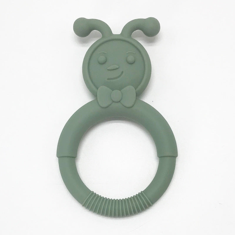 Silicone Baby Teether Bow Shape Soft Teething Toy 2 Pack 8