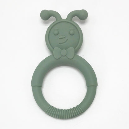 Silicone Baby Teether Bow Shape Soft Teething Toy 2 Pack 8
