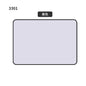 Double Sided Magnetic Metal Dry Erase Board Educational Toy 29cm 3