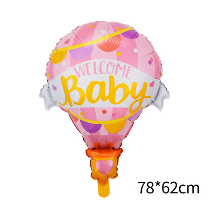 Gender Reveal Foil Balloon Set Baby Shower Party Decoration 50pcs 4