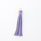 PU Leather Tassel Keychain with Buckle Charm for Women 17