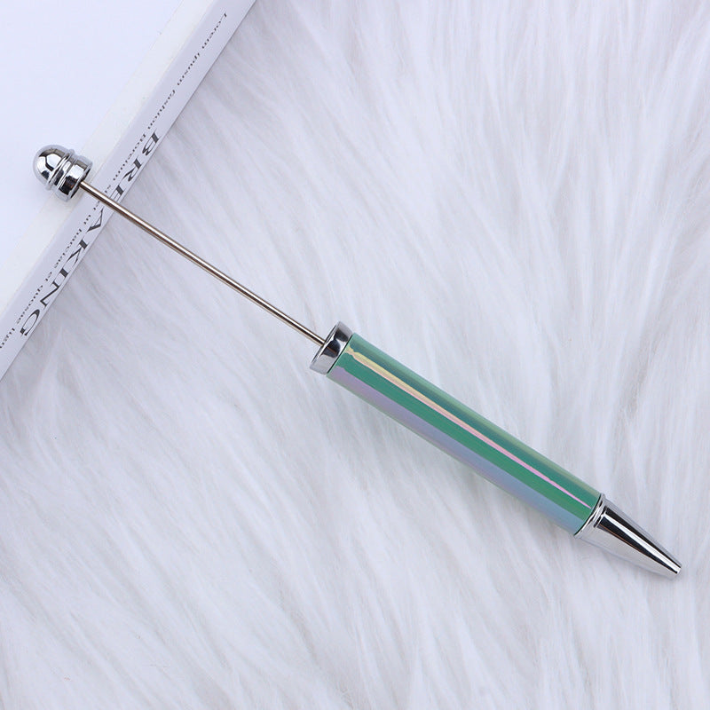 UV Electroplating Rainbow Color Beadable Ballpoint Pens DIY Craft Supplies 7