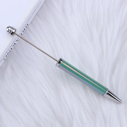 UV Electroplating Rainbow Color Beadable Ballpoint Pens DIY Craft Supplies 7