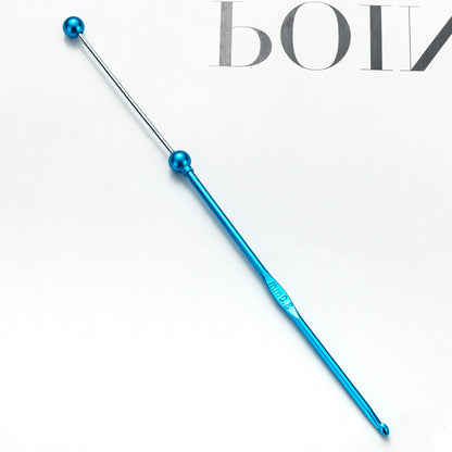 Beadable Crochet Hooks Metal DIY Craft Tool 3.0mm-6.0mm Sizes 11