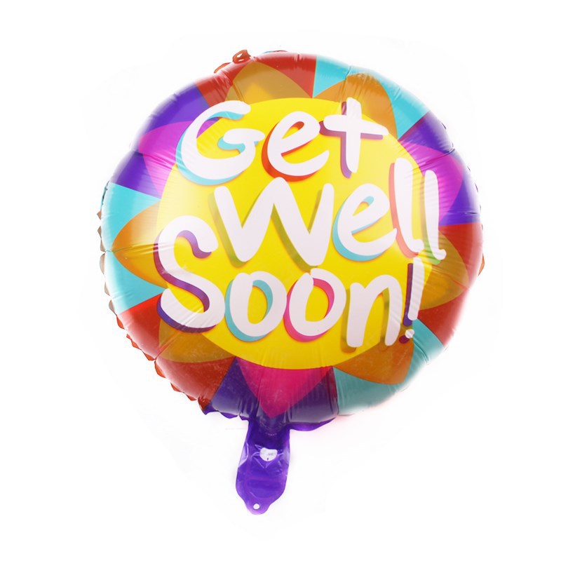 Get Well Soon Foil Balloons 18 Inch Party Decoration 50pcs 3