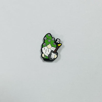 20Pcs Silicone Focal Beads Cartoon Dwarf Front Facing 7