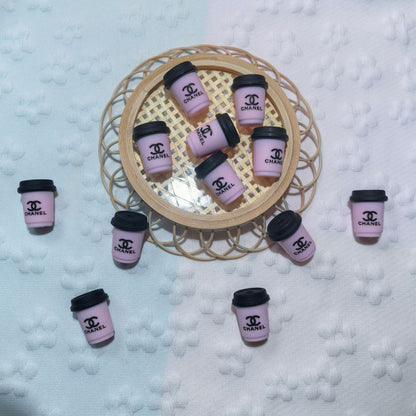 20Pcs Silicone 3D Focal Beads Coffee Cup With Lid Detail 7