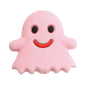 10pcs Silicone Focal Beads Halloween Ghost Bat Skull Pumpkin Designs 40