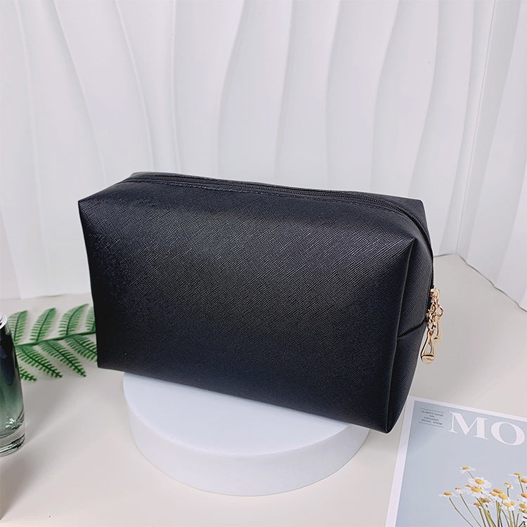 PU Leather Makeup Bag Cosmetic Travel Portable Toiletry Storage Bag 10
