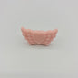 20pcs Silicone Focal Beads Wing Shape with Heart Center 39