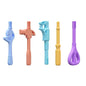 Silicone Tool Shape Teething Toy Baby Teether Set 6