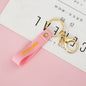 Lucky Day Soft Rubber PVC Keychain with Metal Ring and Hook 6