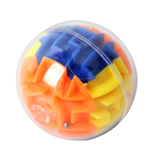 Plastic Puzzle Ball Bead Maze Educational Toy 5.5cm