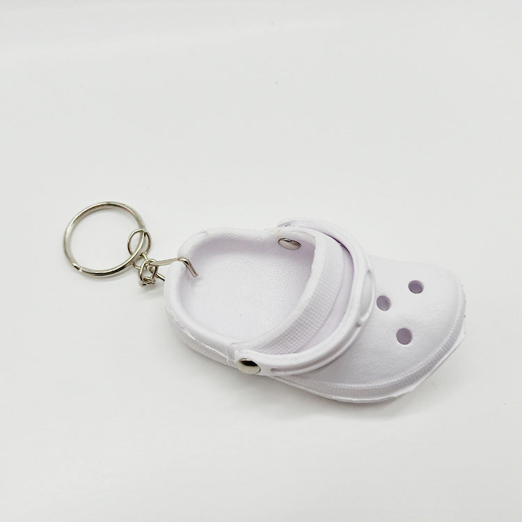 Plastic Slipper Keychain Mini Shoe Charm 8