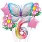 Butterfly Foil Balloon Set Birthday Party Decoration 40 Inch 26