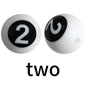 50pcs 15mm Silicone Number Beads Printed Design 8