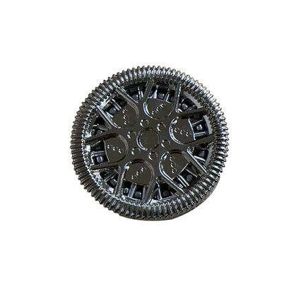 Zinc Alloy EDC Haptic Coin Metal Fidget Slider Toy 40mm Diameter 2