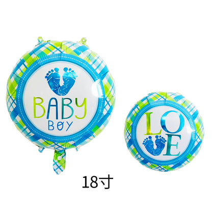 Gender Reveal Foil Balloon Set Baby Shower Party Decoration 50pcs 13