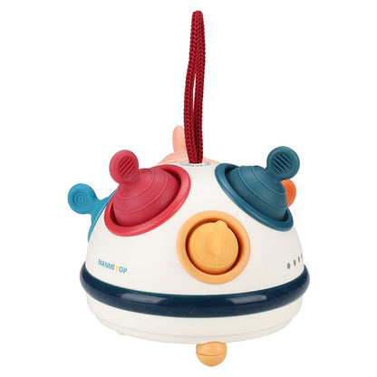 UFO Suction Cup Spinner Bath Toy for Toddlers