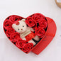 Soap Flower Bear Heart Shape Gift Box Valentine's Day Gift 6