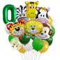 Jungle Animals Foil Balloon Set Birthday Party Decoration 11