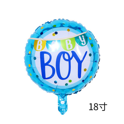 Gender Reveal Foil Balloon Set Baby Shower Party Decoration 50pcs 20