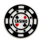 20Pcs Silicone Focal Beads Casino Chip Design 5