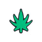 20Pcs Silicone Focal Beads Green Leaves Leaf Design 5