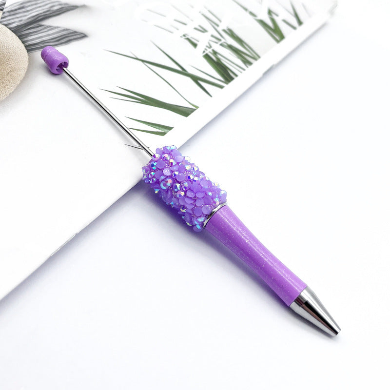 Resin Sequin Petal Beadable Ballpoint Pens DIY Craft Supplies 8