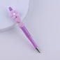 Flower Silicone Beaded Pens Handmade Office School Supplies Gift 8