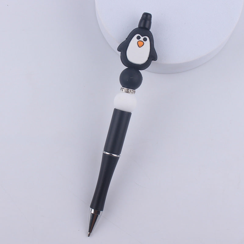 Animal Silicone Beaded Pens Handmade Novelty Ballpoint Pen Gift 24