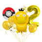 Pocket Monster Duck Foil Balloon Set Party Decoration 20x15cm 5