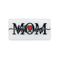 20Pcs Silicone Focal Beads Love Dad Or Mom Rectangular Design 9