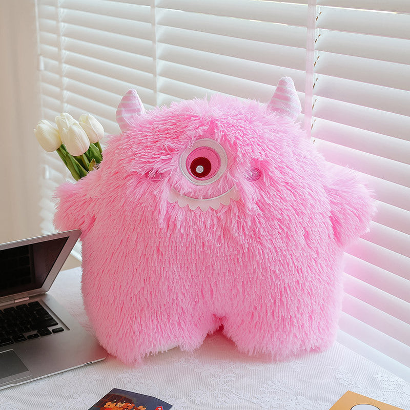 Cute One-Eyed Monster Plush Toy Soft Stuffed Animal 45cm 65cm 10
