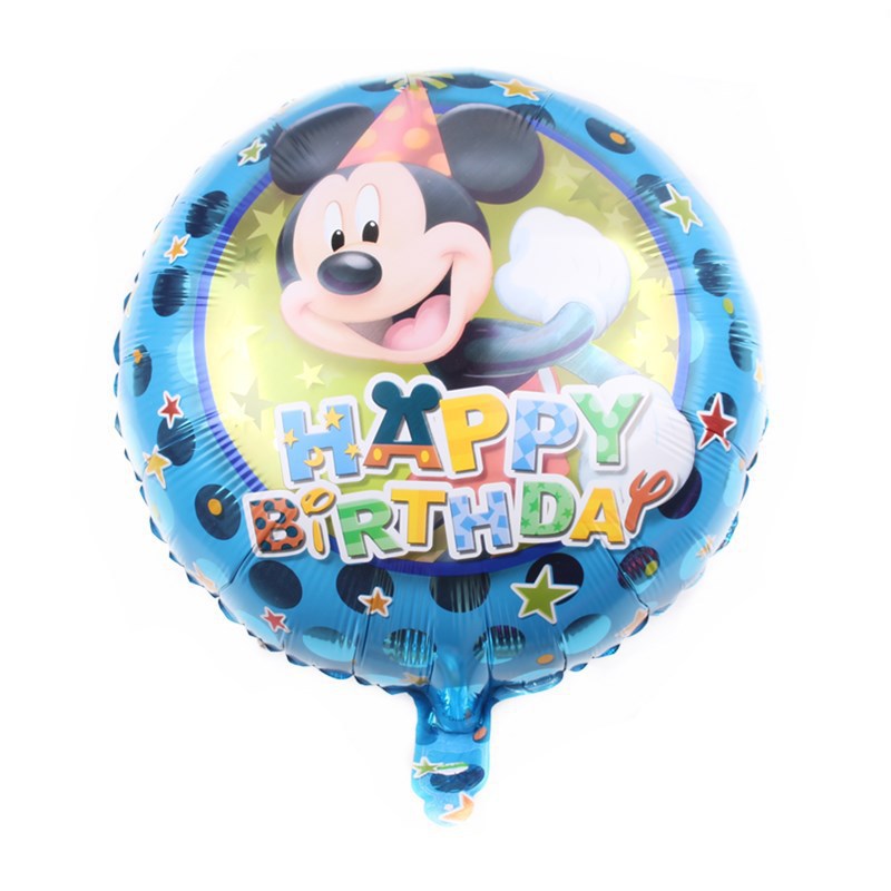 Mickey Minnie Foil Balloons Birthday Party Decoration 50pcs 18 Inch 15