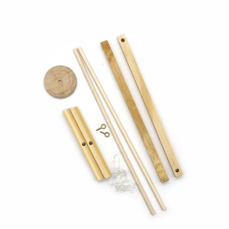 Wooden DIY Roll Pendulum Montessori Toy Educational Activity 2