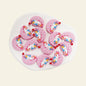 Silicone Focal Beads Unicorn Moon with Star Detail 7
