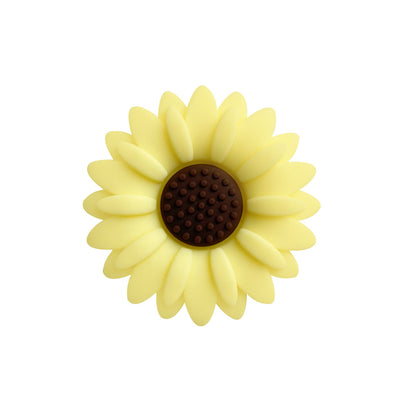 20pcs Silicone Focal Beads Daisy Flower Center Raised Detail 14